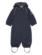 Nylon Baby Suit - Solid Mikk-line Navy