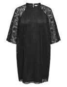 Carlosia 3/4 Lace Blk Dress Jrs ONLY Carmakoma Black