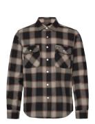 20Th Anniv Bowery Flannel Brixton Black