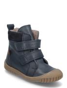 Sporty™ Velcro Boot Tex Pom Pom Blue