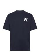 Wwasa Not To Be Trusted Tshirt Double A By Wood Wood Navy