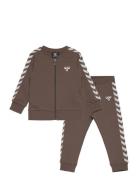 Hmlbille Tracksuit Hummel Brown