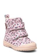 Boots - Flat - With Velcro ANGULUS Pink