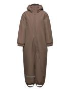 Snow Suit Solid Mikk-line Brown