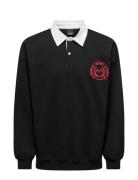 Onsdavid Rlx Rugby Polo 3105 Swt ONLY & SONS Black