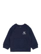 Hmlosvaldo Sweatshirt Hummel Navy