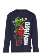 Lwtano 607 - T-Shirt L/S LEGO Kidswear Navy