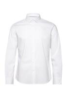 Regular-Fit Stretch Cotton Shirt Mango White