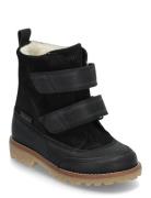 Boots - Flat - With Velcro ANGULUS Black