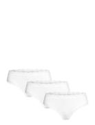 Brief 3-P Em Lace Brazilian Re Lindex White