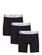 Boxer Brief Long 3Pk Calvin Klein Black