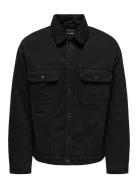 Onswilson Sherpa Blk 0971 Dnm Jacket ONLY & SONS Black