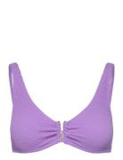 Swim Bra Adelle Crepe Lindex Purple