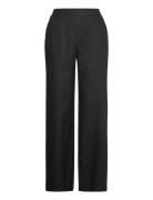 Trousers Bella Pure Linen Lindex Black