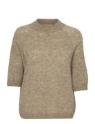 Cufiju Cacheia Ss Pullover Culture Beige