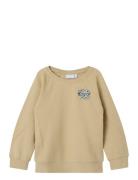 Nmmobanno Ls Loose Sweat Bru Pb Name It Beige