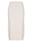 Objtolatya Knit Midi Skirt 135 Object White