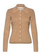 Synne Marled Cardigan MAUD Beige