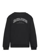 Jjecaleb Varsity Sweat Crew Nck Noos Mni Jack & J S Black