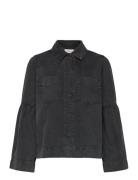 Hannali Ls Denim Jacket NORR Black