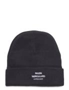 Isak Logo Ambas Beanie Mads Nørgaard Black