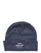 Isak Logo Ambas Beanie Mads Nørgaard Blue