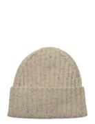 Wells Fleck Rib Beanie Les Deux Beige