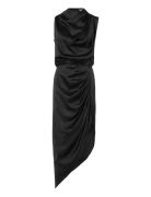 Tilda Satin Dress Ahlvar Gallery Black