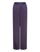 Ayla Satin Trousers Ahlvar Gallery Purple