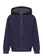 Jacket W/Hood L/S United Colors Of Benetton Navy