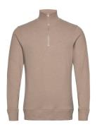 Mens Pullover Lg. Sleeve Crew-Neck Denham Beige