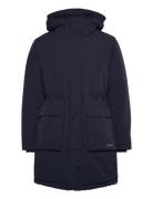 Channing Padded Parka Coat Les Deux Navy