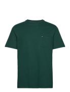 Essential Solid Pocket Tee Tommy Hilfiger Green