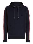 Global Stripe Tape Hoody Tommy Hilfiger Navy