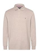 L/S Waffle Reg Polo Tommy Hilfiger Beige