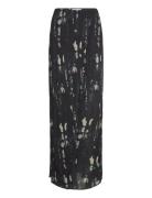 Cristoper Printed Maxi Skirt Dante6 Black