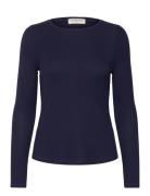 Julia Longsleeve Top Night Sky Movesgood Navy