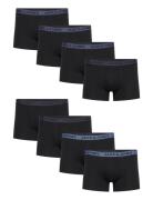 Jacjohn Solid Trunks 8 Pack Jack & J S Black