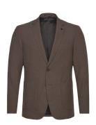 Marius Blazer Clean Cut Copenhagen Brown