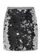 Onlnancy Sequin Skirt Jrs ONLY Silver