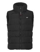 Sports Puffer Gilet Superdry Black