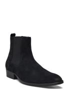 Biabeck Chelsea Boot Oily Suede Bianco Black