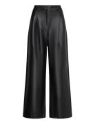 Crolenda Pu Wide Leg Trousers French Connection Black