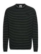 Wwtya Striped Over D Jumper Double A By Wood Wood Khaki