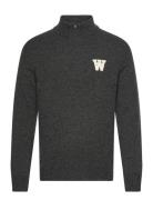 Wwblu Aa Cs Halfzip Double A By Wood Wood Grey