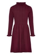 Dress Pointelle Creamie Burgundy