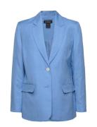 Blazer Stella Blazer Linen Lindex Blue