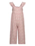 Jumpsuit Frill Detail And Smoc Lindex Pink