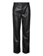 Vmzamiraolympia Mr Straight Pl Pant Noos Vero Moda Black