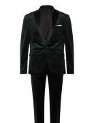 Velvet Tuxedo Suit Lindbergh Black